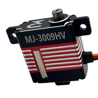 Servomoteur numérique plat MJ-3009HV 8.4V 30kg de couple, boîtier CNC en aluminium haute tension, accessoires RC pour avion, hélicoptère, voiture, bateau