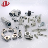 Raccords hydrauliques à sertir haute pression en acier au carbone forgé, les plus vendus, nouveaux modèles JIC/BSP/BSPT/NPT/Métrique/ORFS/SAE, pour flexibles