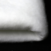 Relleno de Poliéster Termoadhesivo con Tacto de Seda OEKO-TEX, 20-100GSM, Ligero, para Abrigos Acolchados