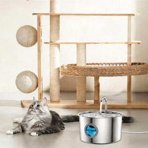 <span class=keywords><strong>Fontaine</strong></span> <span class=keywords><strong>à</strong></span> <span class=keywords><strong>eau</strong></span> automatique pour animaux de compagnie, 3,2 L, en acier inoxydable, charge intelligente, ultra-silencieuse, <span class=keywords><strong>à</strong></span> circulation automatique, étanche IPx6, bouteille écologique - Product Image 6
