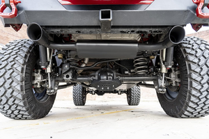 Marmitta di Scarico a Doppia Uscita Nera ad Alte Prestazioni Rough Country per <span class=keywords><strong>Jeep</strong></span> JL 2018-2024 - 96003 - Ingrosso Ricambi Auto dal Produttore - Product Image 4