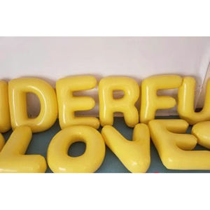 Индивидуальные гигантские надувные буквы воздушный шар для подвешивания большие надувные буквы алфавит для рекламного мероприятия - Product Image 1