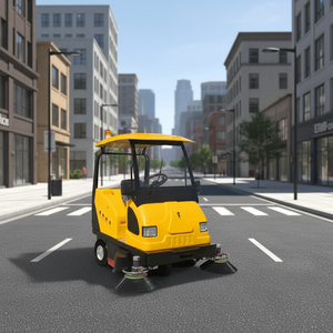 Máquina barredora de carreteras para uso industrial, comercial, en almacenes y para limpieza de grandes áreas exteriores. - Product Image 3