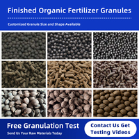 Ligne de production d'engrais pour compost de fumier animal Granulateur à disque Équipement d'engrais organique à vendre