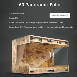 Chuồng nuôi bò sát Relaxlines, chuồng nuôi bò sát kiểu Paludarium, bể nuôi bò sát, phòng nuôi bò sát, bể kính hình vuông nuôi bò sát - Product Image 6