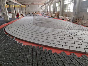Stonelink sân vườn chống trượt nước thấm trên lưới lát đá đá Granite Cuội đường lái xe đá cuội lát đá - Product Image 3