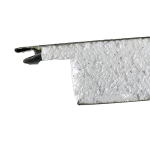 Paneles de pared aislados EPS resistentes al fuego, tablero tallado de Metal, Villa, Hospital, escuela, <span class=keywords><strong>vivienda</strong></span>, aplicación Exterior, paneles sándwich - Product Image 3
