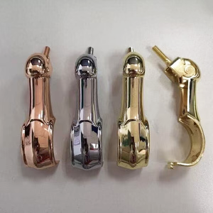 007A, manijas gruesas <span class=keywords><strong>ZAMAK</strong></span>, herrajes para ataúd, accesorios para ataúdes funerarios, mango cómodo, flores preservadas de confianza - Product Image 2