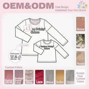 Conjuntos Familiares a Juego con Estampado de Leopardo <span class=keywords><strong>y</strong></span> Lentejuelas, Estilo Mommy and Me, Sudadera <span class=keywords><strong>y</strong></span> <span class=keywords><strong>Camiseta</strong></span> de Manga Larga con Cuello Redondo, Casual, para Mamá e Hija - Product Image 2