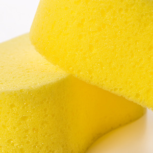 Youjushi Extra Large Coral <b>Sponge</b> <b>Yellow</b> Figure 8 Car Wash Bathroom Cleaning Tool - Product Image 3