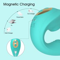 Mini-Slip-Vibrator mit Schlüsselsteuerung USB-Aufladbar IPx6 Wasserdicht 10 Frequenzen Fernbedienbar Tragbarer Vibrator