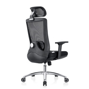 Đế Nhôm Giá Xuất Xưởng Với Bánh Xe PU Ghế Văn Phòng Điều Hành <span class=keywords><strong>C</strong></span>ông Thái Họ<span class=keywords><strong>c</strong></span> Lưng Cao - Product Image 5