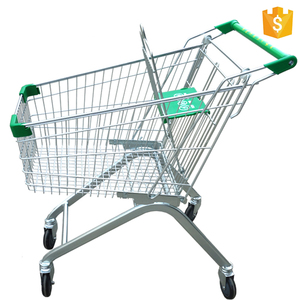 Prix promotionnel d'épicerie en métal supermarché chariot - Product Image 1