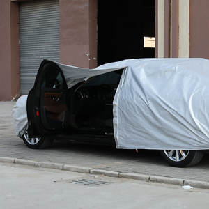 Venta al por mayor a prueba de lluvia UV polvo nieve aislamiento térmico cubierta del coche precio de fábrica - Product Image 4