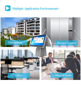 Système de contrôle d'accès intelligent avec écran tactile double écran de 11,6 pouces, reconnaissance faciale, détection de mouvement, audio bidirectionnel, machine pour visiteurs - Product Image 5