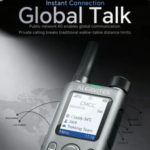 Baofeng At1 Poc Global Communication 4g Walkie Talkie avec carte SIM en option, enregistrement, GPS, fonctions IA, compatible avec l'application Ola Radio - Product Image 5