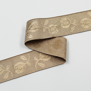 Chất lượng cao 38mm mềm đàn hồi băng dệt Spandex hoa căng vải cho quần may mặc dệt may nhà - Product Image 2