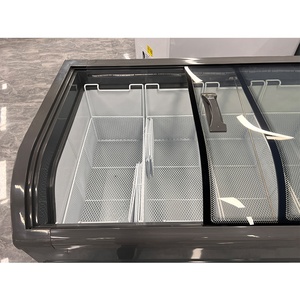 Congélateur horizontal commercial d'occasion à température unique avec affichage LED, 500L, contrôle numérique, ZIBO COOK <span class=keywords><strong>DF500</strong></span> pour supermarché - Product Image 4