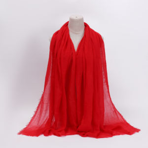 Syal kepala berperekat untuk anak perempuan, Selendang penutup kepala kerut model Muslim baru untuk anak perempuan - Product Image 6