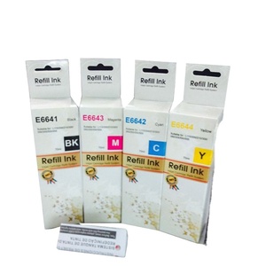 Encre compatible en bouteille T6641 T6642 T6643 T6644 pour Epson L200 L110 L300 L455 <span class=keywords><strong>Ecotank</strong></span> ET-2500 L1300 L3070 L200 - Product Image 2