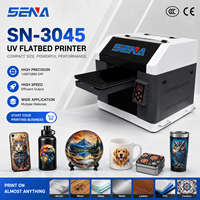 Máquina de impresión de cilindros rotativos para pequeñas empresas Impresora plana de inyección de tinta Uv Pelota de golf 3D personalizada Máquina de PVC de vidrio de madera acrílica