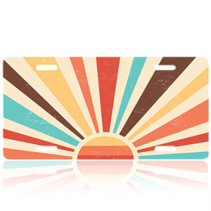 ป้าย<span class=keywords><strong>ทะเบียน</strong></span>รถแบบนูนหมายเลขโลโก้ธงชาติอเมริกันตกแต่งตามต้องการ - Product Image 4