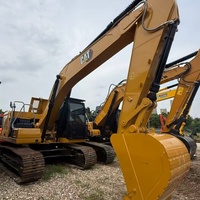 Excavatrice d'occasion CAT 320GC d'origine de haute qualité, composants principaux intactes, zéro fuite d'huile, pour les travaux de terrassement et de construction