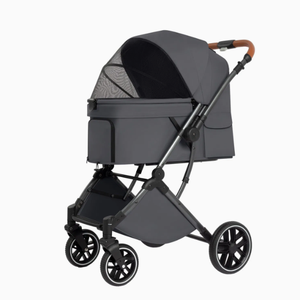 Poussette pour animaux de compagnie imperméable en gros, avec maille respirante, pour chats et chiens, capacité 15 kg, système de transport pour sorties - Product Image 2