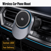 Support de charge magnétique sans fil pour voiture Ql2 25W, vente en gros d'usine, charge rapide avec refroidissement par air pour chargeur sans fil Phone17 18
