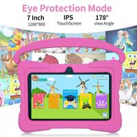Tablet Infantil de 7 Pulgadas con Protección Ocular, 2+32GB, Educativa, Android, para Niños y Niñas, con Google Play, Gran Venta