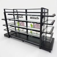 Étagères Personnalisées pour Supermarché, Présentoir Double Face, Rayonnages de Magasin, Présentoirs Cosmétiques, Meubles d'Exposition pour Boutiques