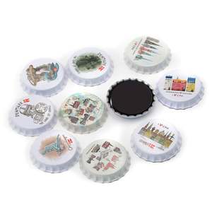 Recuerdos Personalizados de Dinamarca, Juego de 24 Piezas, Artesanía Metálica Turística, Resina, Imán para Refrigerador con Impresión - Product Image 1