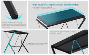 โต๊ะคอมพิวเตอร์แคบที่มีรายละเอียดบางสำหรับห้องนอนขนาดเล็ก - Product Image 5