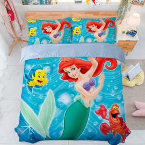 Parure de lit la plus vendue, motif dessin animé, style Kawaii Princesse, pour fille, comprenant drap, <span class=keywords><strong>couette</strong></span>, housse de <span class=keywords><strong>couette</strong></span> et taies d'oreiller - Product Image 5