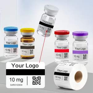 Etiquetas de Péptidos para Envases de Botellas de Vidrio de 3 ml, 5 ml y 10 ml para el Campo Médico - Product Image 1