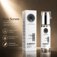 EUNOMIA Shampooing Antichute Hydratant Végétalien Nourrissant Régulateur de Sébum Soin Capillaire Kératine Collagène Liquide Professionnel