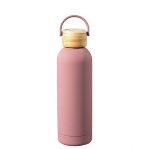 Bouteille d'eau isotherme sport en acier inoxydable 304 de 500 ml avec poignée, gravure laser UV du logo, petite ouverture, pour activités de plein air - Product Image 1