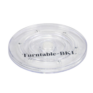 360 Turntable acrylic nhựa xoay cơ sở Turntable-bkl hiển thị tủ xoay hiển thị đứng phụ kiện tùy chỉnh - Product Image 4