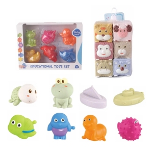 <span class=keywords><strong>Interactive</strong></span> 3D Touch Hand Soft Balls Blocs de construction éducatifs précoces pour bébés Jouets en caoutchouc souple pour jouet de bain - Product Image 4