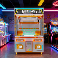 Machine à griffes commerciale personnalisée OEM/ODM pour 2 joueurs, à monnayeur, en métal, acrylique et plastique, 110V/220V