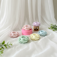 Lebensmittelechte 3D-Silikon-Blumenform für Kuchendekoration - Rose/Tulpe/Pfingstrose - Hitzebeständig, Ungiftig, Spülmaschinenfest - OEM-Fabrik