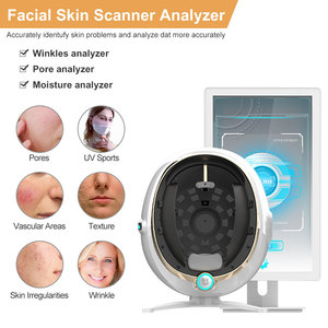 Dermatoscopio <span class=keywords><strong>3D</strong></span> portátil de 8 espectros, máquina de análisis de piel Facial, espejo mágico, lámpara de madera, analizador de piel para Spa Beauty AI EU/IT - Product Image 3