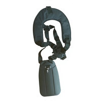 Sangle de débroussailleuse réglable haut de gamme modèle L-2, double épaule, rembourrée et durable, avec harnais forestier et protection de hanche