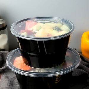 Bols à nouilles ronds en PP, robustes et fiables, de 33 oz (1000 ml) et 42 oz (1250 ml), étanches, empilables et scellables, pour les repas des élèves à emporter - Product Image 3