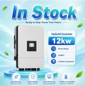 Deye SUN-12K-SG05LP3-EU-SM2อินเวอร์เตอร์ไฮบริด12กิโลวัตต์แบบสามเฟส380โวลต์พร้อมแบตเตอรี่แรงดันต่ำ48โวลต์/51.2โวลต์ - Product Image 6