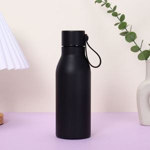 350ml 500ml 650ml Silicone Handle Equipped Vacuum <b>Bottle</b>, 304 Stainless Cup for Vehicle Use and Outdoor Daily Hydration Supply - Product Image 4