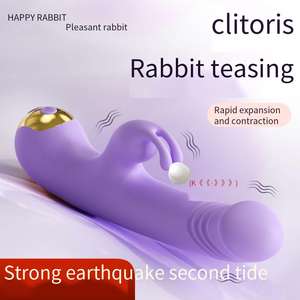 Offres Spéciales USB Massage Femme Sextoys G Spot Lapin Poussée Rapide Vibrateur Jouet Gode pour Femmes Vagin Clitoris Stimulation - Product Image 4