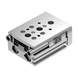 Cilindro Deslizante Miniatura Serie DGST de Festo, Cuerpo de Aluminio, Tipo de Émbolo de Doble Acción con Orificio Pasante - Product Image 2