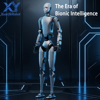 Robot humanoïde équipé d'un IMU et d'une caméra au poignet, articulations multi-DOF hautement flexibles, personnalisable