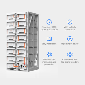 Lithium có thể sạc lại pin gói 100kwh 120kwh 200kwh pin năng lượng Hệ thống lưu trữ sao lưu cho năng lượng mặt trời - Product Image 5